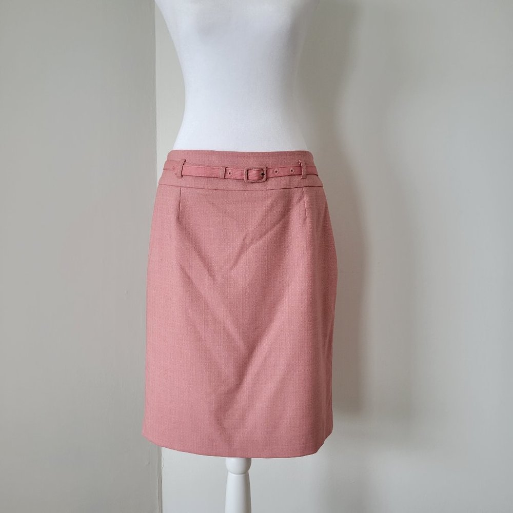 Classic Soft Pink Pencil Skirt by Jigsaw (Australian Designer)